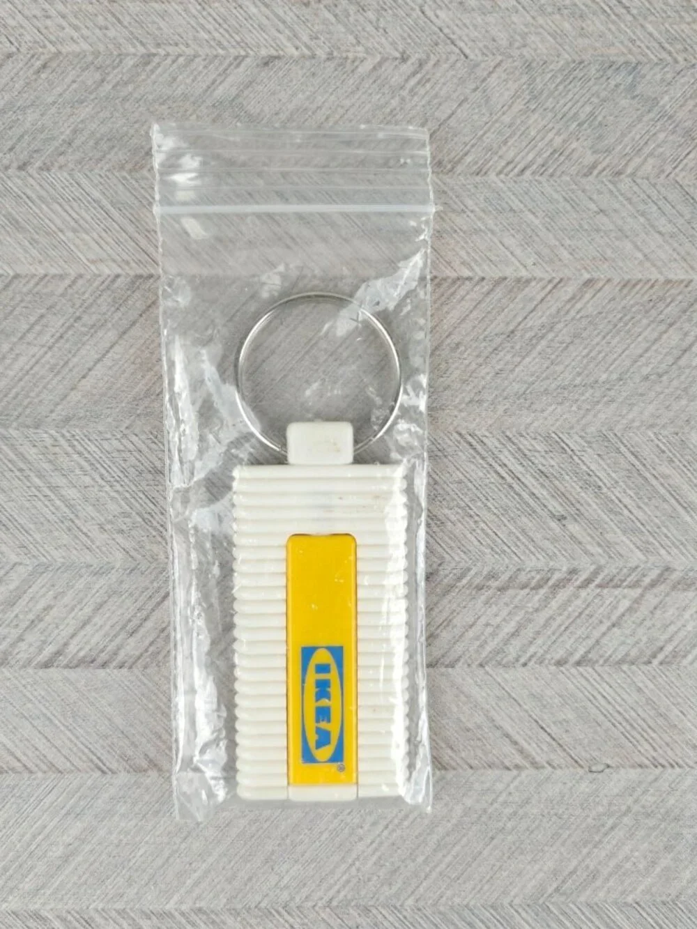 Vintage Ikea Keychain Retractable Pen Swedish For Common Sense